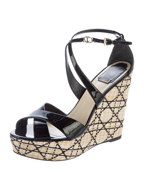 christian dior wedge sandals|Christian Dior sandals cheap.